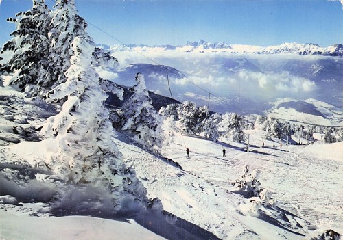 Chamrousse vue generale et - 38,