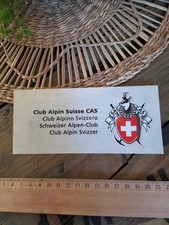 Ancien autocollant club alpin