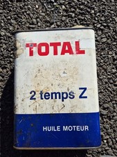 bidon d'huile TOTAL 2L