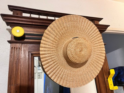 Très grand chapeau paille - de,