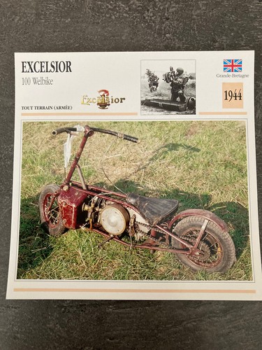 Carte fiche moto collection - carte,