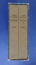 BYRON ► PAR ANDRE MAUROIS ► LES CAHIERS VERTS ► 2 VOLUMES SUR MARAIS ► 1930