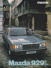 Catalogue Brochure Mazda 929 L 01/1980 Belgique en français