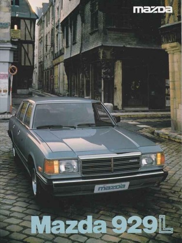 Catalogue brochure mazda 929 - mazda,