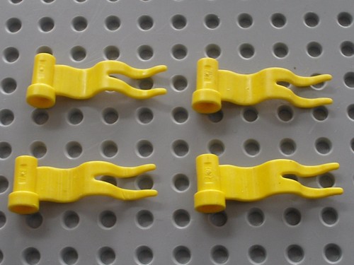 Drapeau lego yellow flag - 4,