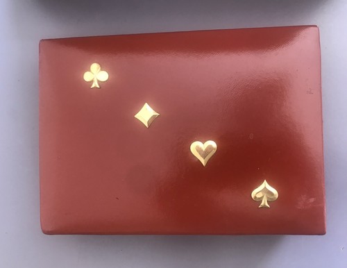 Boite jeu cartes vintage - jeu, de