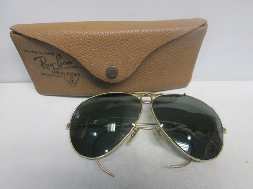 Vintage ray ban 12k - vintage, gold