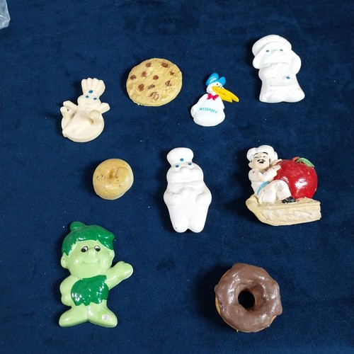 Lot refrigerator magnets - of,