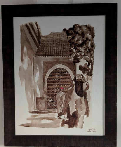 Tableau orientaliste original - tableau,