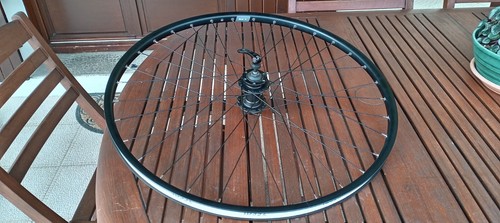 Roue avant vtt disques 6 - roue, à