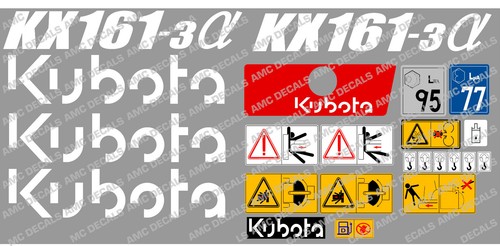 Kubota kx161 mini digger - kubota,