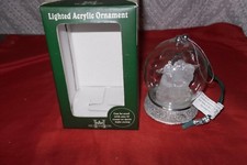 Crystal Clear Acrylic Lighted