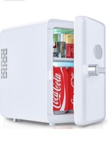 Mini Frigo 4L Mini Frigo de Chambre 12V/220V Mini Frigo Cosmetique Portable Mini