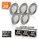 20 Spots led 3-step dimmable
