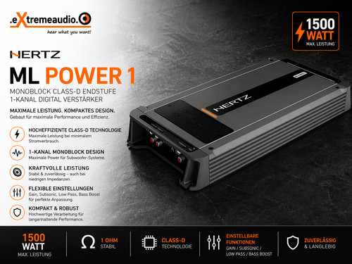 Amplificateur numérique hertz - amplificateur,