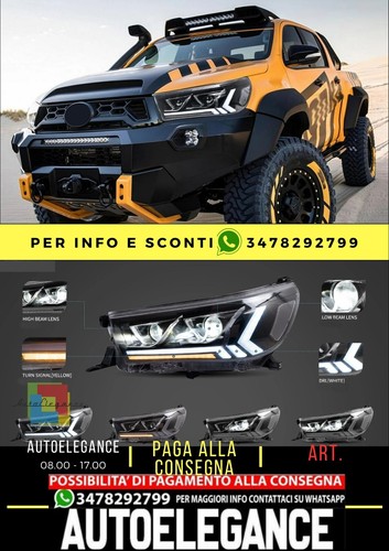 Phare led pour toyota hilux - led,