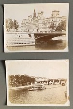 LOT 2 PHOTO ancienne PARIS
