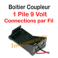 Boitier Coupleur pour 1 Pile 9