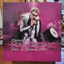 Johnny Hallyday  Parc Des Princes 2003 Coffret 4 LP Édition Limitée 2003 Complet