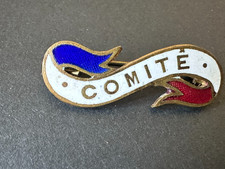 Insigne Comité bleu blanc