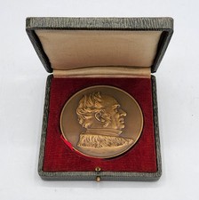 Médaille en bronze patiné Centenaire Établissements Kuhlmann R. Bureau Lille