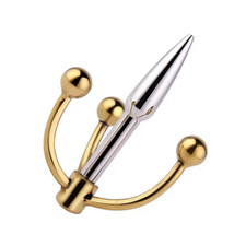 Plug de Pénis – Dilatateur Urétral Acier Inoxydable 3 Branches