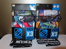 BOXER FREEGUN 2 packs de 3