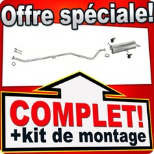 Échappement pour PEUGEOT 307 SW 1.4 8V 75CH Break 2002-2004 Silencieux