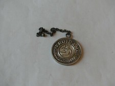 PORTE CLÉ MÉTAL JUS DE FRUIT FRUIDAM REPRO MONNAIE EMPIRE 1862