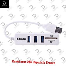 USB HUB 2.0 Câble 3 port USB