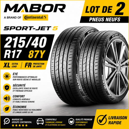 Lot pneus mabor sport - de, sport-jet