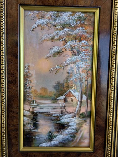 Tableau emaux limoges - tableau,,
