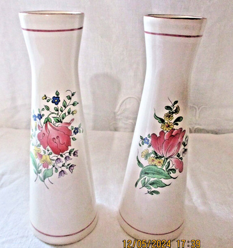 Paire vases soliflores - vases,