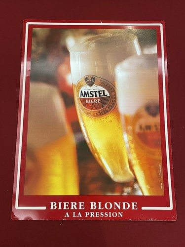Plaque publicitaire biere - plaque,