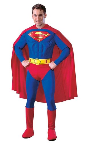Costume deluxe superman torse - superman,