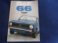 catalogue daf 66 coupe  1973