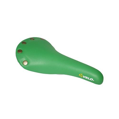 Selle velo vintage vert avec