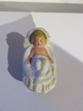 Santon ancien "petit jésus" papier mâché ? hauteur 5,5 cm environ