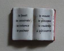 Fève  série Boulanger Patissier  - Livre des Ustensiles Gourmands