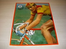MIROIR du CYCLISME ENCART MC123 José CATIEAU SOLONOR LEJEUNE 1970