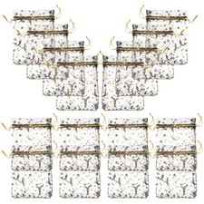 100 Pcs Pochon Bijoux Organza