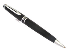MAGNIFIQUE STYLO BILLE DE PRESTIGE WATERMAN EXPERT NOIR MAT NEUF DE STOCK MX524