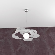 Lustre Moderne Gris pour