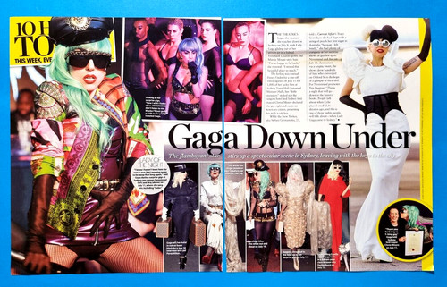 Lady gaga page magazine - 2,