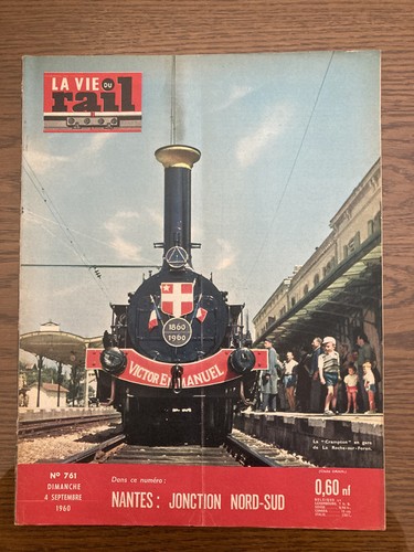 Vie rail 1960 761 nantes - 1960,