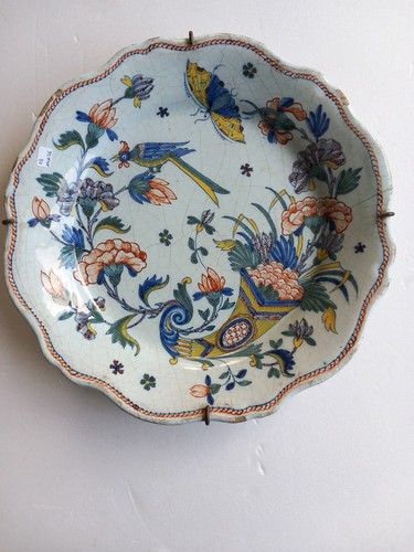 Superbe assiette rouen - assiette,
