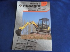 catalogue fermec mini-pelle 128 1997