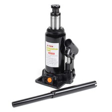 Cric bouteille hydraulique 6T Voiture Vérin Piston de levage Descente lente