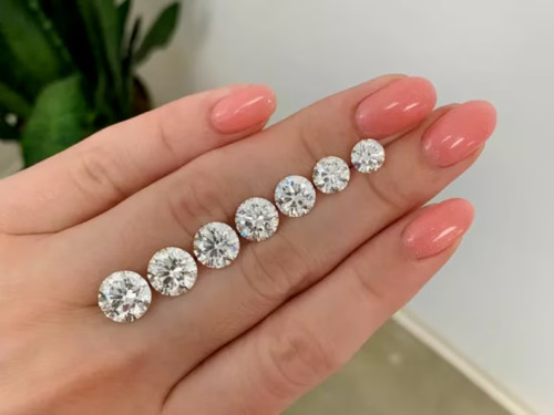 Petit diamant vrac taille - vrac,
