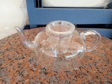 Théière en verre en très bon état